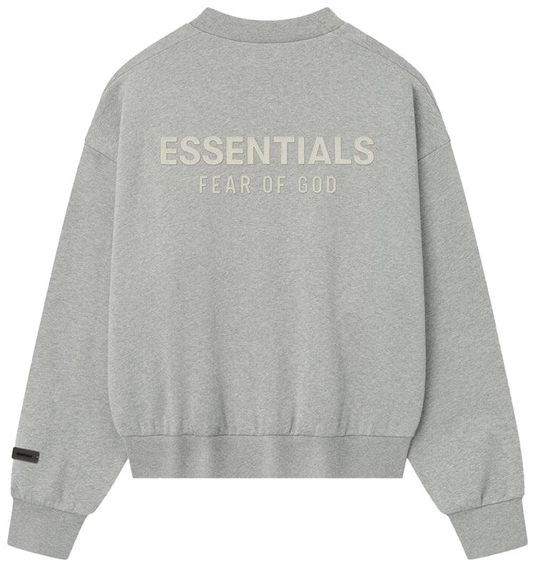 Fear of God Essentials Classic Fleece Crewneck Concrete Heather
