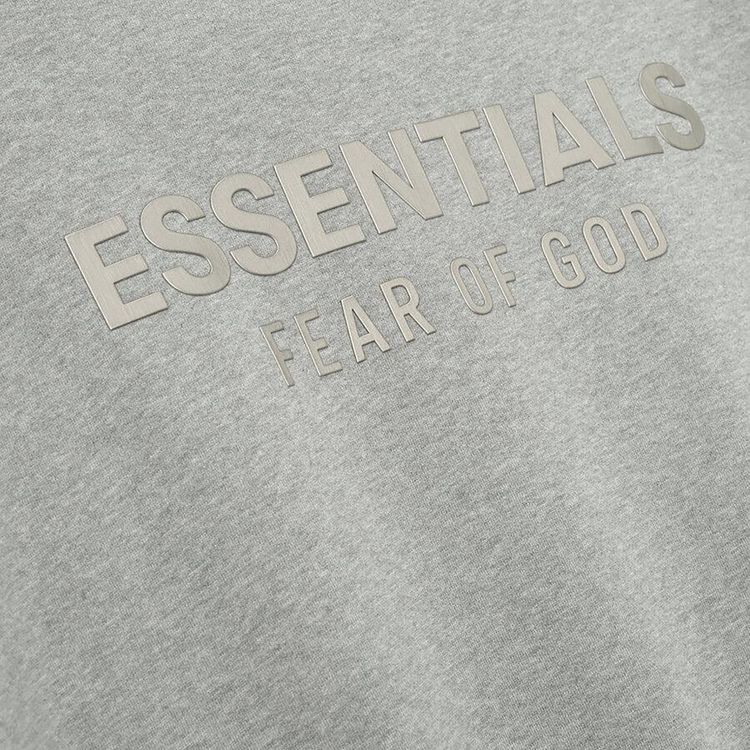 Fear of God Essentials Classic Fleece Crewneck Concrete Heather