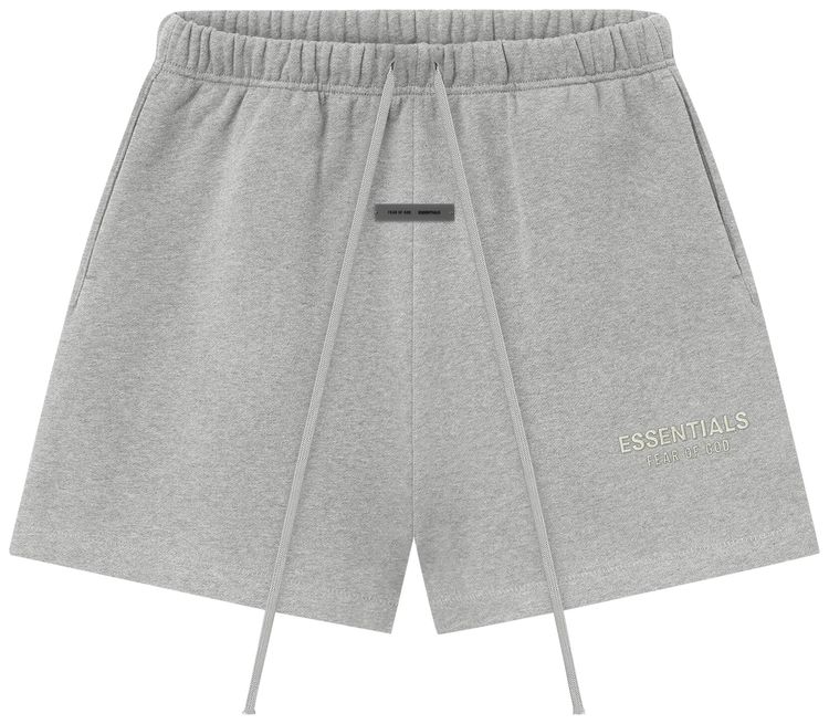Fear of God Essentials Classic Fleece Sweatshort Concrete Heather