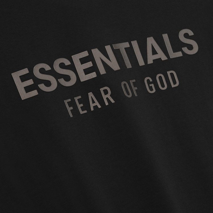 Fear of God Essentials Classic Long Sleeve Tee Jet Black