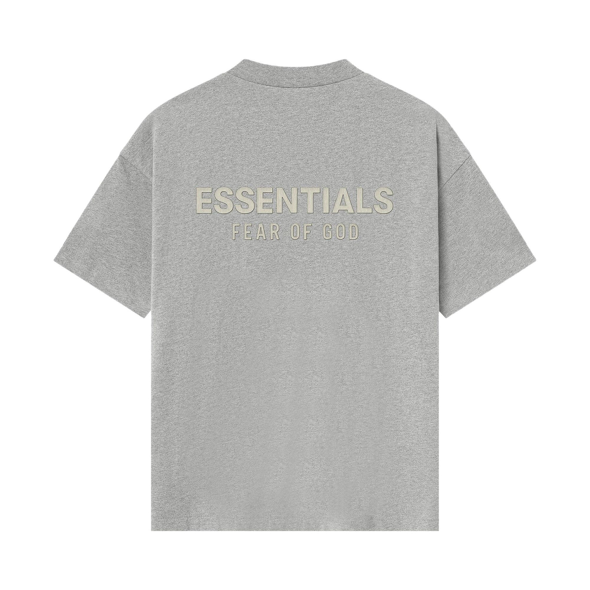 Buy Fear of God Essentials Classic Tee 'Concrete Heather