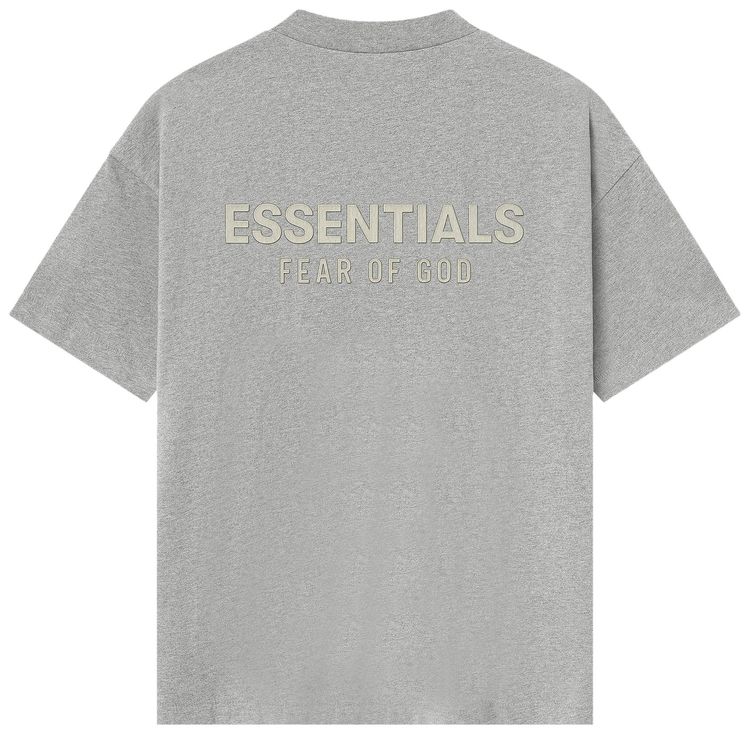 Fear of God Essentials Classic Tee Concrete Heather