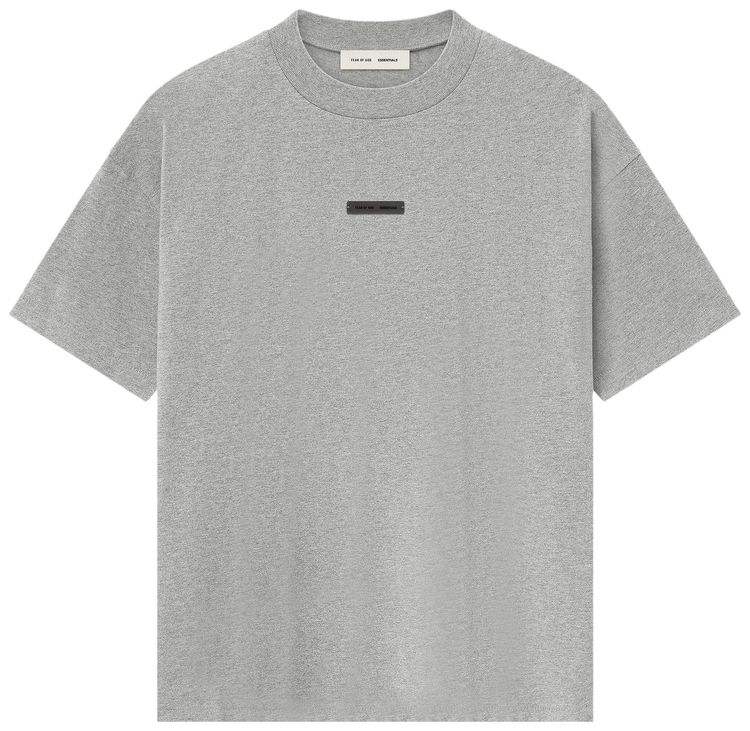 Fear of God Essentials Classic Tee Concrete Heather