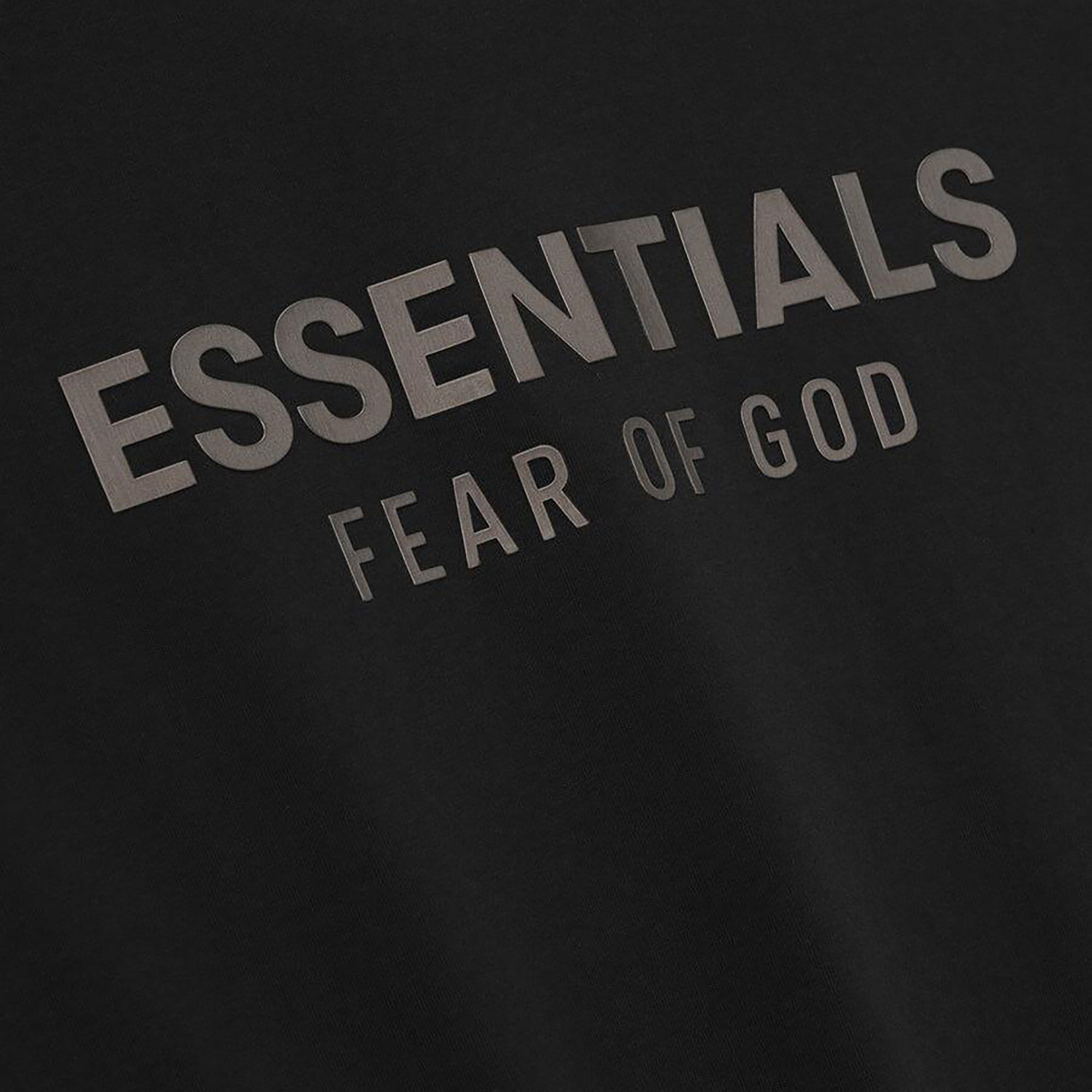 Buy Fear of God Essentials Classic Tee 'Jet Black' - 125SP254190F