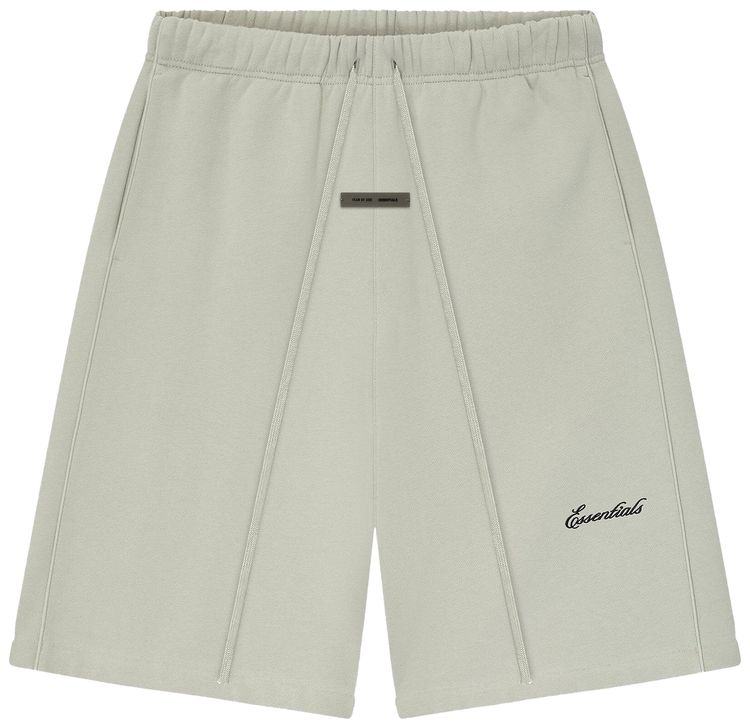 Fear of God Essentials Relaxed Fleece Sweatshort With Piping Abbey StoneAbbey Stone