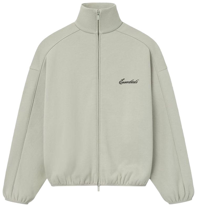 Fear of God Essentials Modern Track Jacket With Piping Abbey StoneAbbey Stone