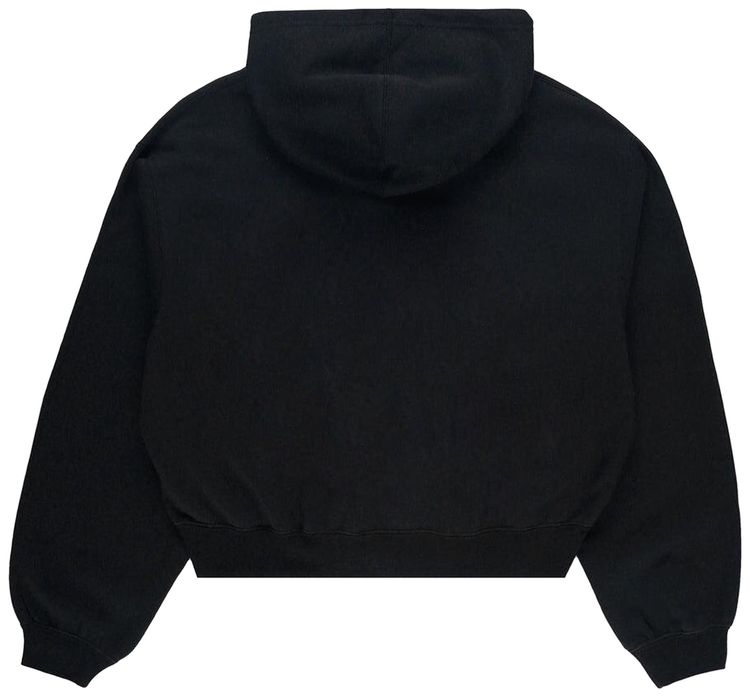 Air Jordan Brooklyn Crop Hoodie BlackWhite