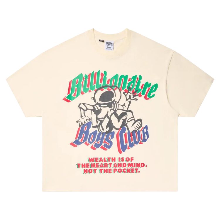 Billionaire Boys Club Dancetronaut T Shirt Winter White