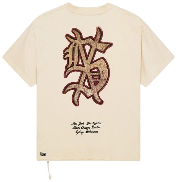 Ksubi Playoff Ekcess T Shirt Dusty Desert