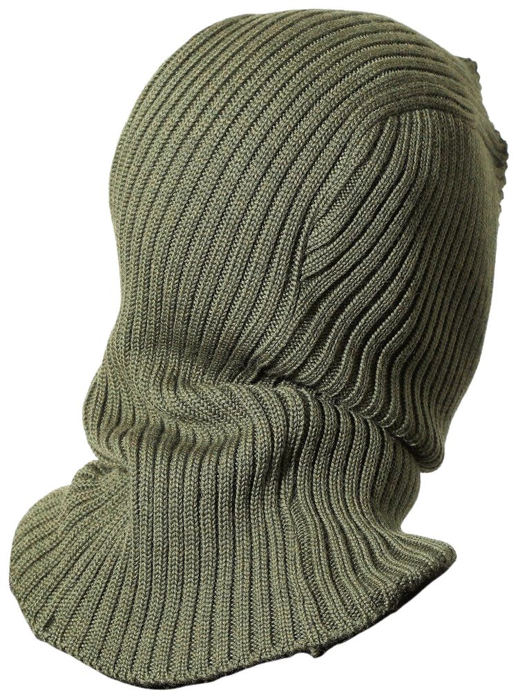 Needles Merino Wool Balaclava Olive