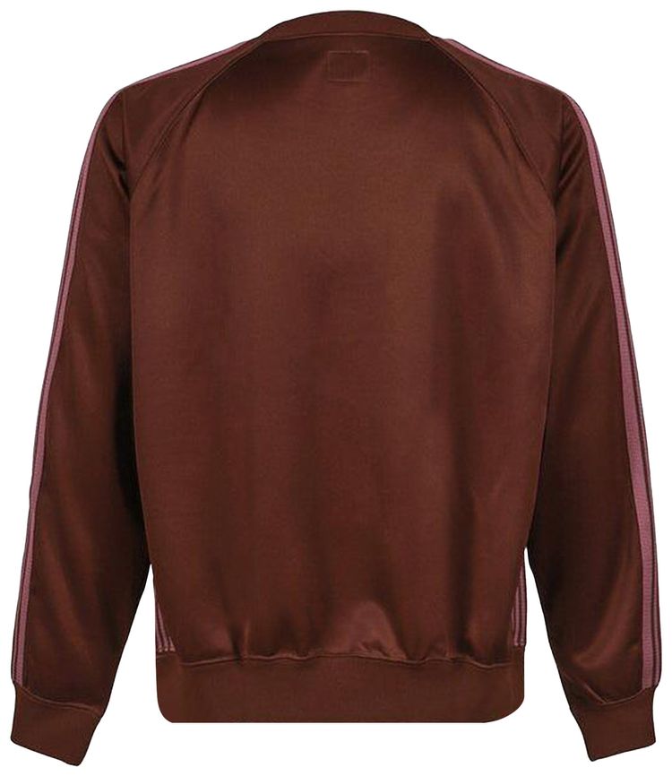 Needles Track Crew Neck Shirt Brown