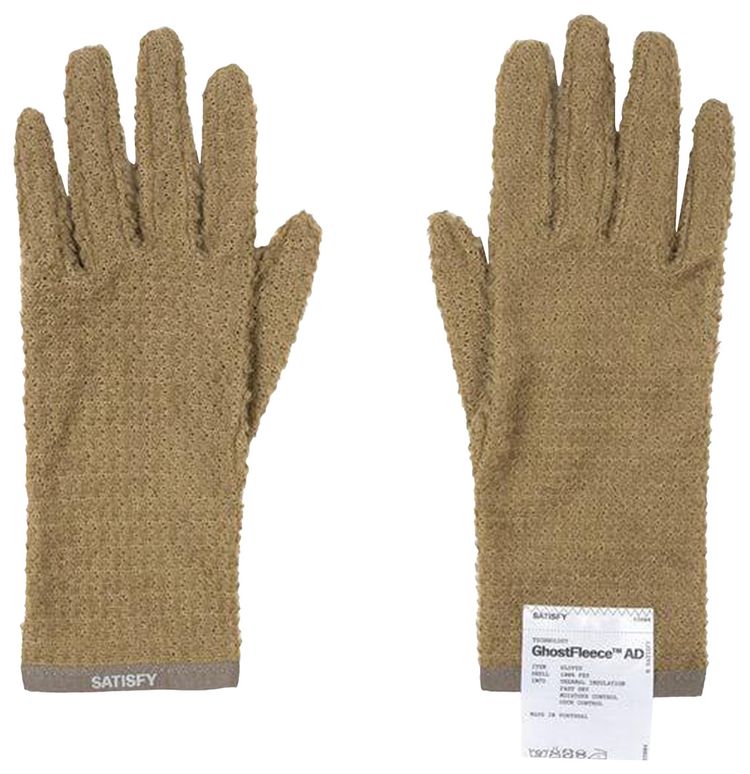 SATISFY Ghostfleece AD Gloves Grenoble Green