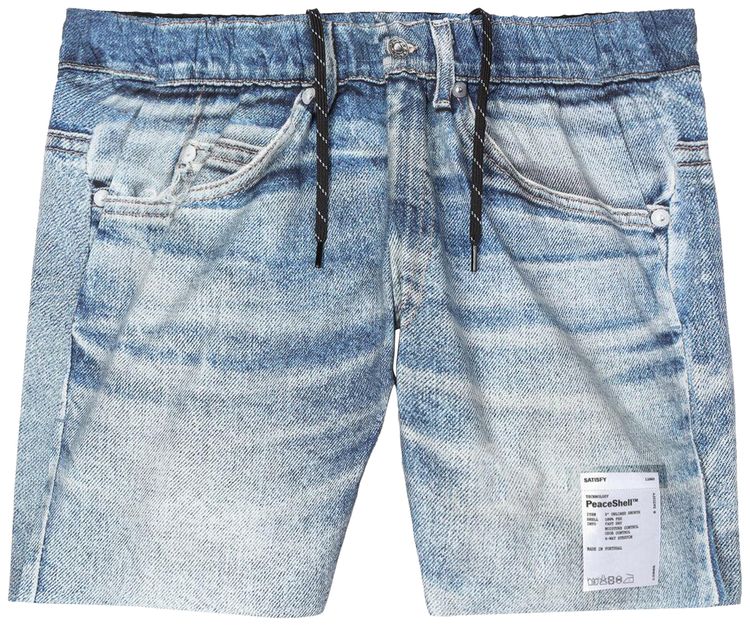 SATISFY Peaceshell 5 Unlined Shorts Digital Denim