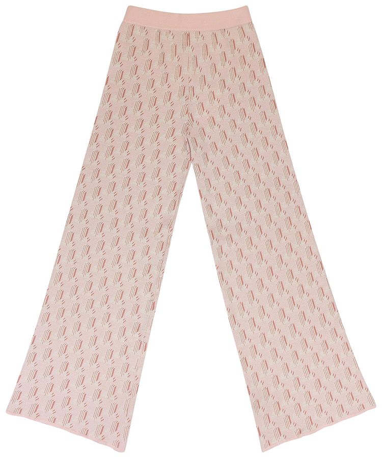 Lanvin Knit Pull On Pants BlueRed