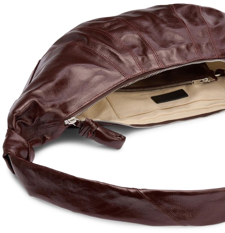 Lemaire Large Croissant Bag Chocolate Fondant