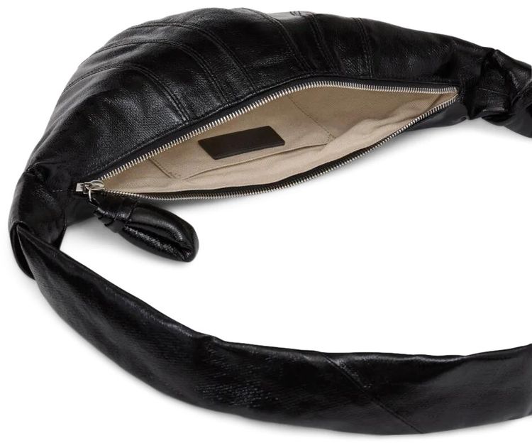Lemaire Small Croissant Bag Black