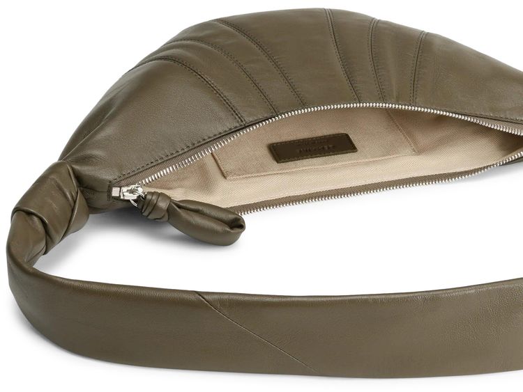 Lemaire Small Croissant Bag Dark Khaki