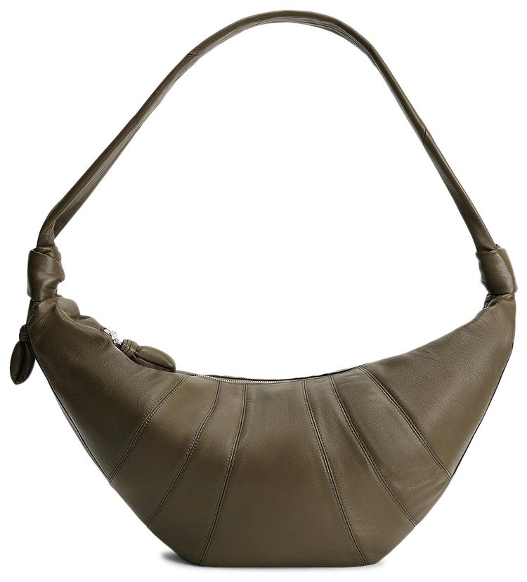 Lemaire Large Croissant Bag Dark Khaki
