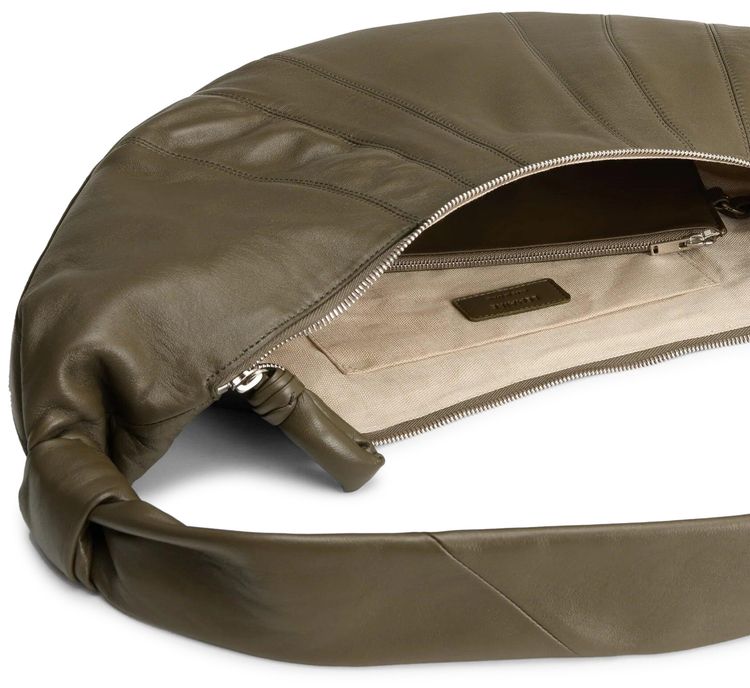 Lemaire Large Croissant Bag Dark Khaki