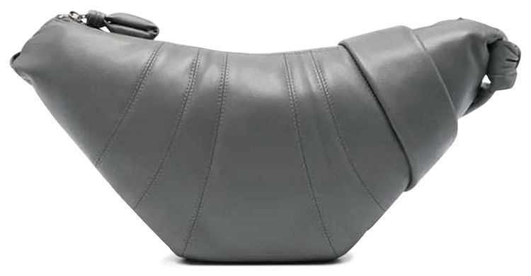 Lemaire Medium Croissant Bag Smoked Pearl