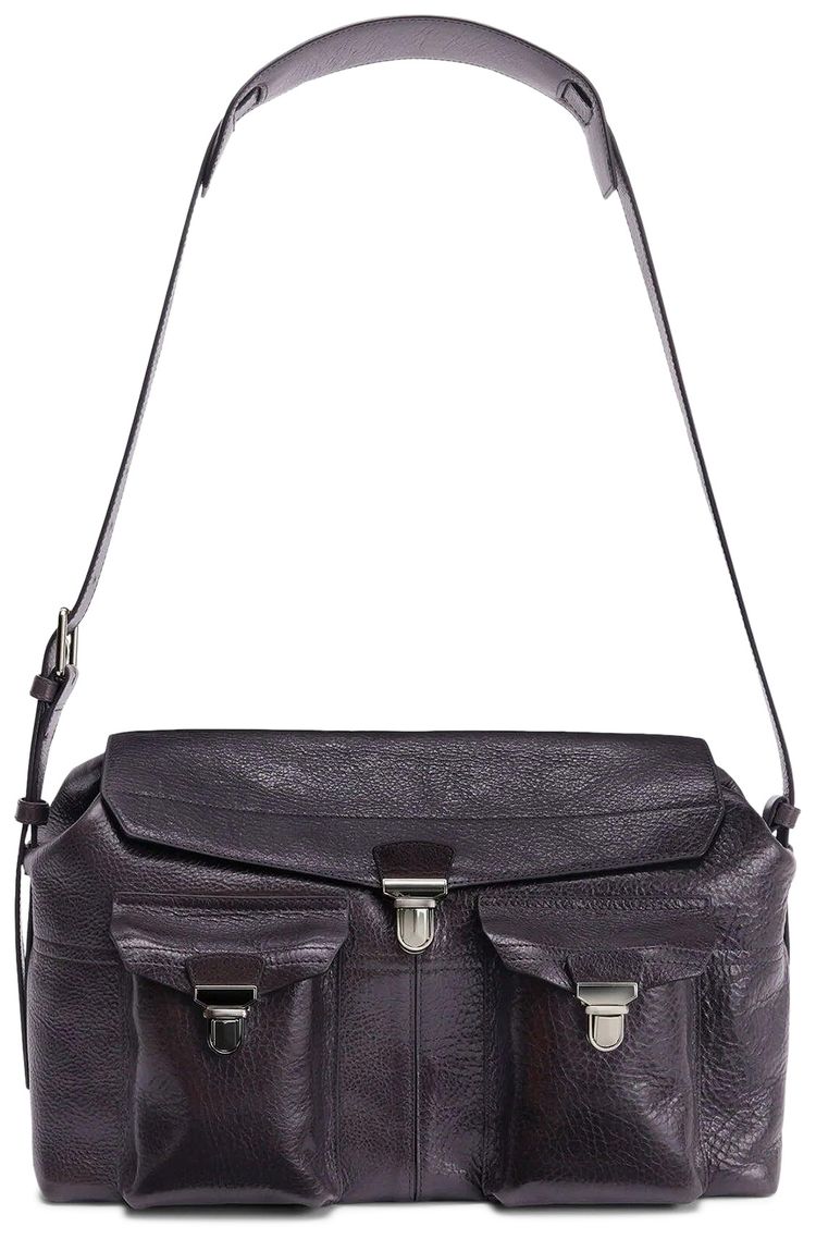 Lemaire Week End Gear Bag Dark Mink