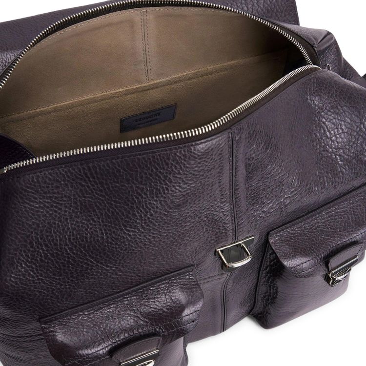 Lemaire Week End Gear Bag Dark Mink