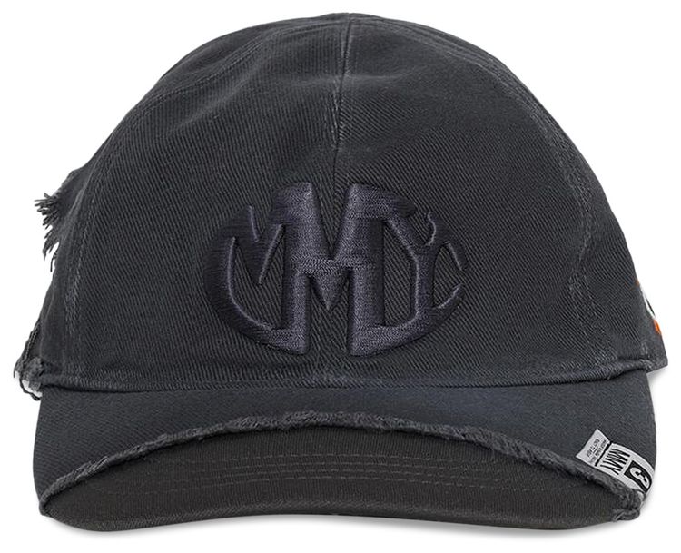 Maison Mihara Yasuhiro Crushed Detail Cap Grey