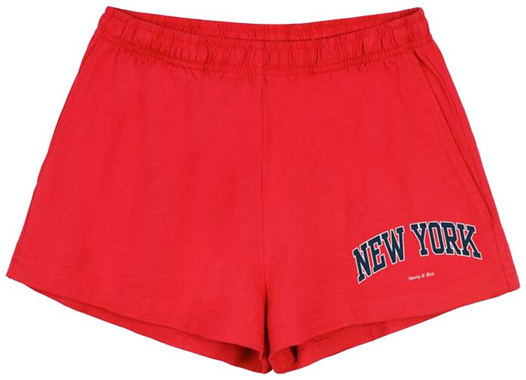 Sporty  Rich New York Ivy Disco Short Ruby