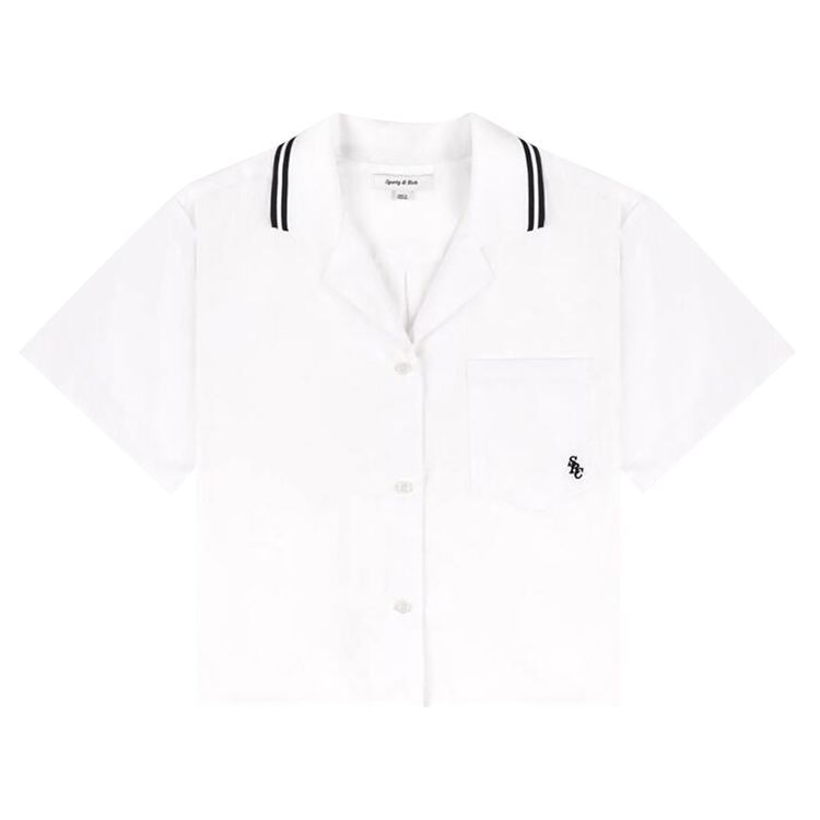 Sporty  Rich SRC Sailor Shirt White