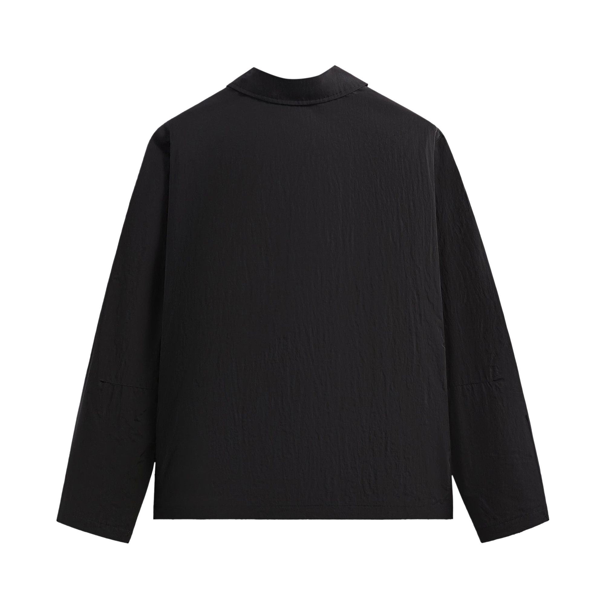 Buy Kith Wrinkle Nylon Jonas Coaches Jacket 'Black' - KHM011125