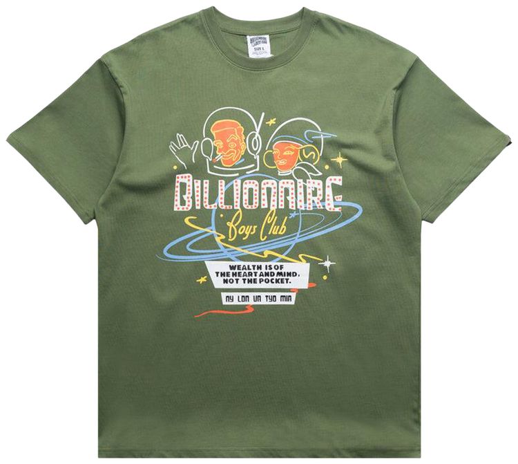 Billionaire Boys Club Lights Tee Vineyard Green
