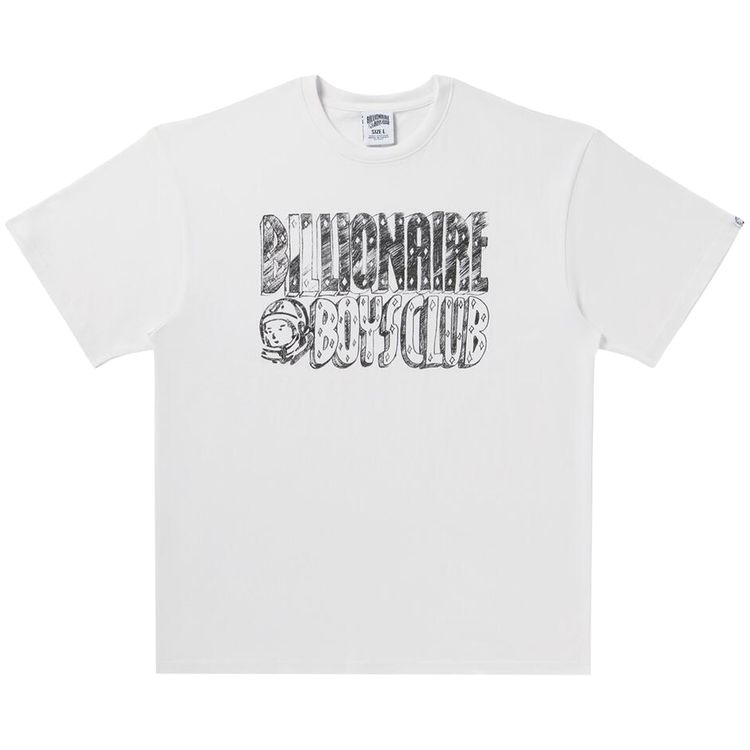 Billionaire Boys Club Sketch Tee White