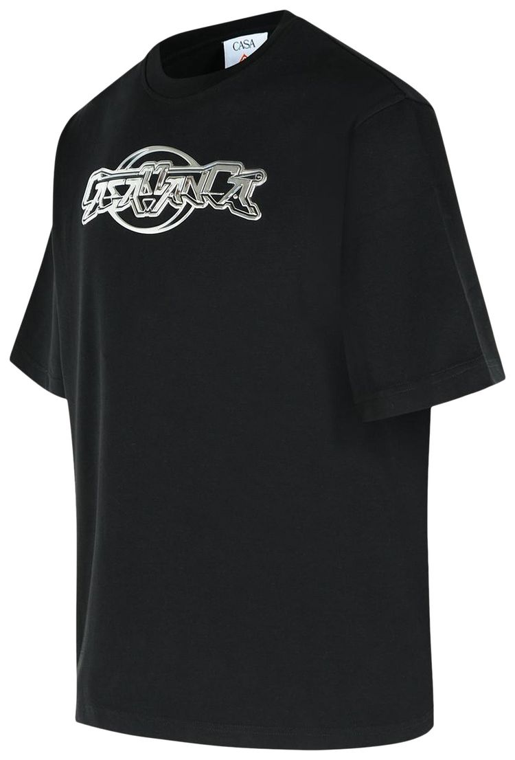 Casablanca Casa Chrome Tee Black