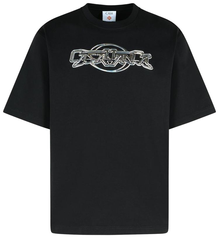 Casablanca Casa Chrome Tee Black