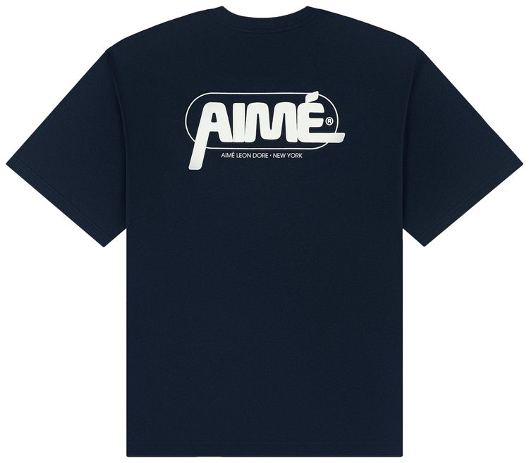Aime Leon Dore Aime Console Tee Navy Blazer