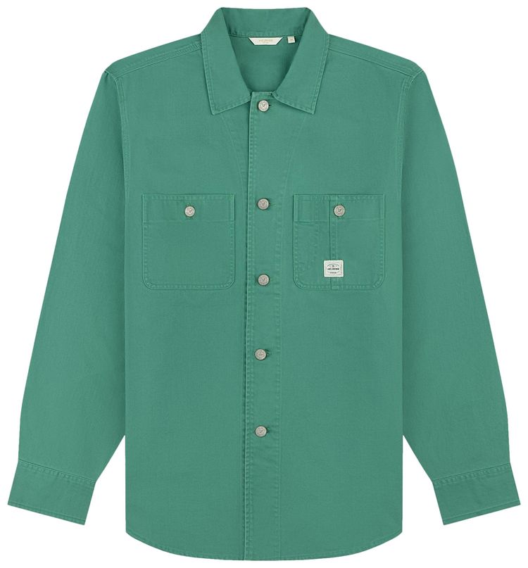 Aime Leon Dore Carpenter Overshirt Pine Green