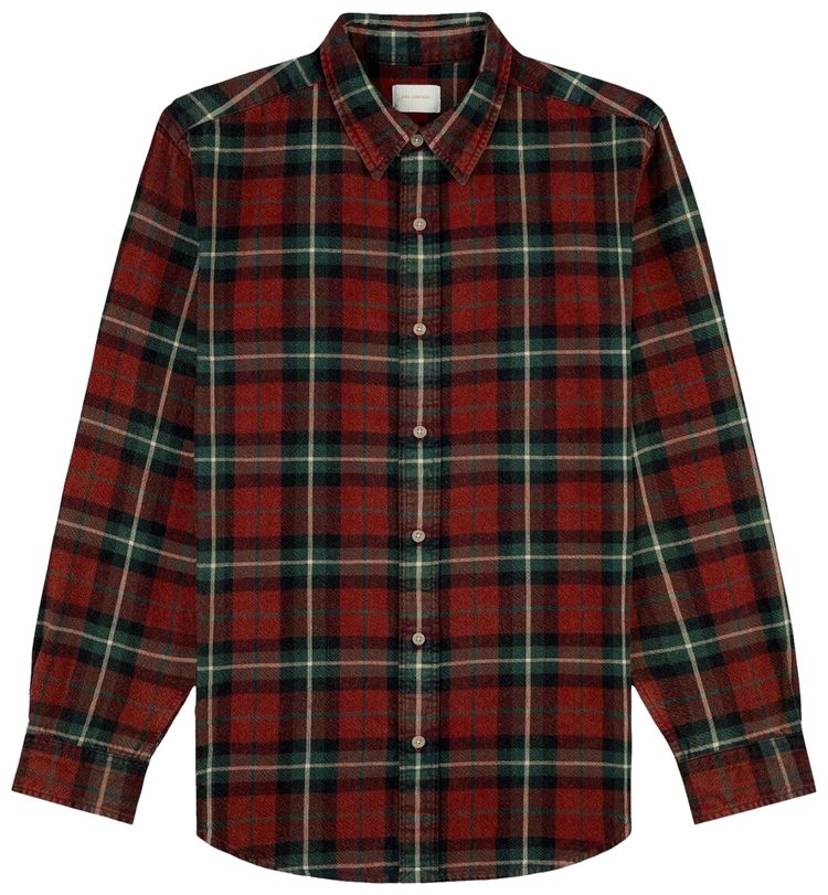 Aime Leon Dore Plaid Overshirt Red Plaid
