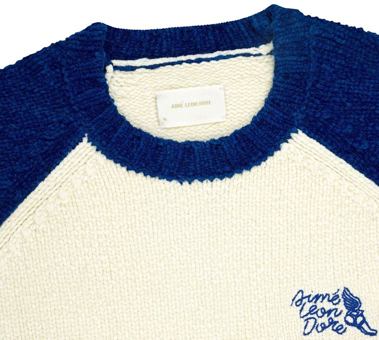 Aime Leon Dore Wingfoot Raglan Knit Jersey Pristine
