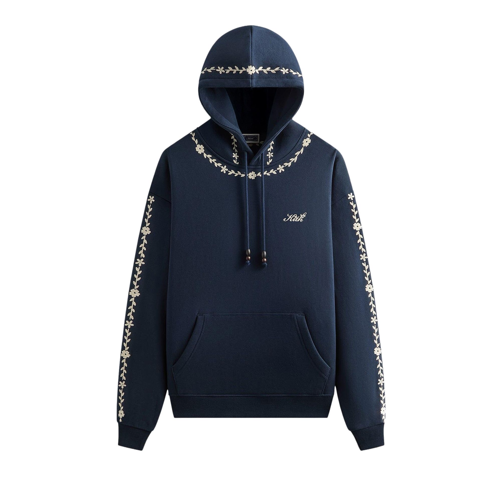 Buy Kith Artisanal Floral Nelson Hoodie 'Nocturnal' - KHM033319