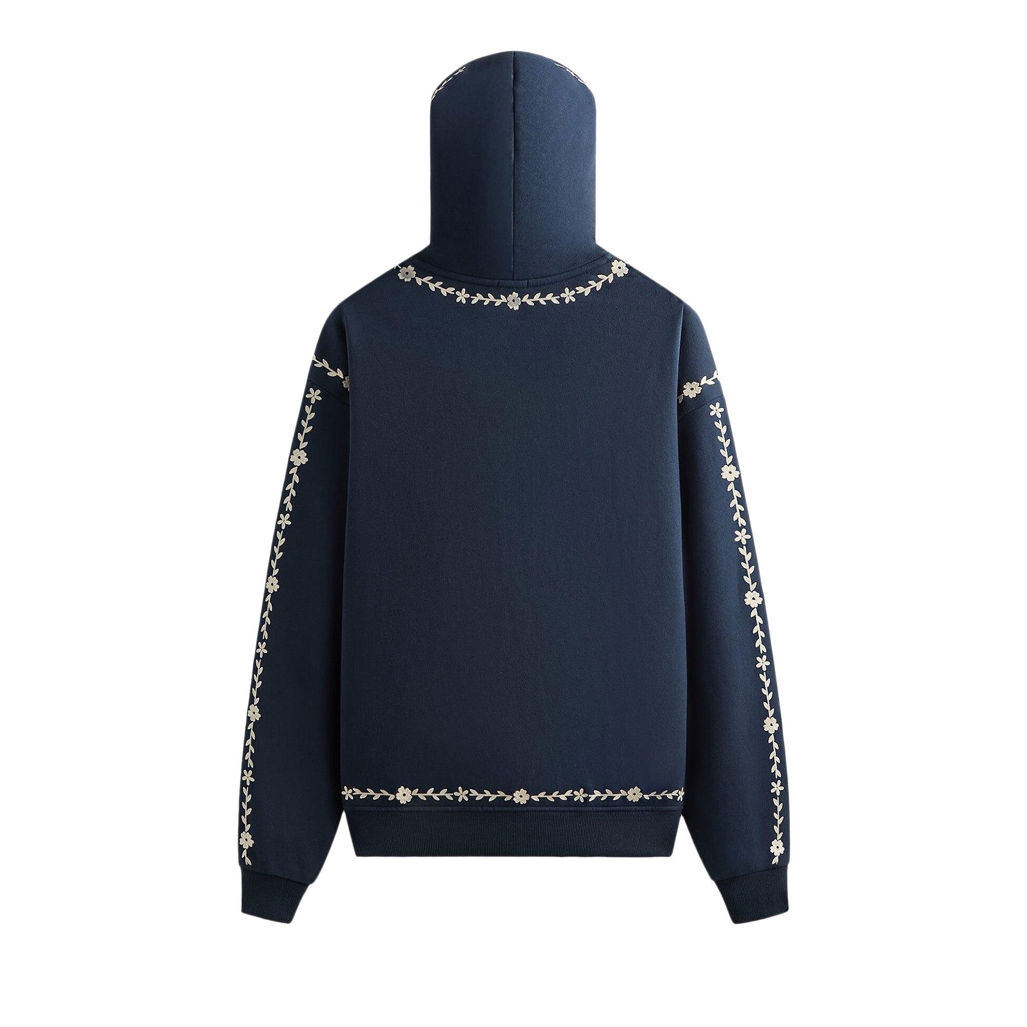 Buy Kith Artisanal Floral Nelson Hoodie 'Nocturnal' - KHM033319