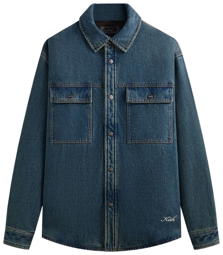 Kith Denim Apollo Shirt Jacket Luka Wash