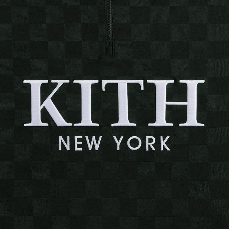 Kith Double Weave Davis Quarter Zip Pullover Stadium