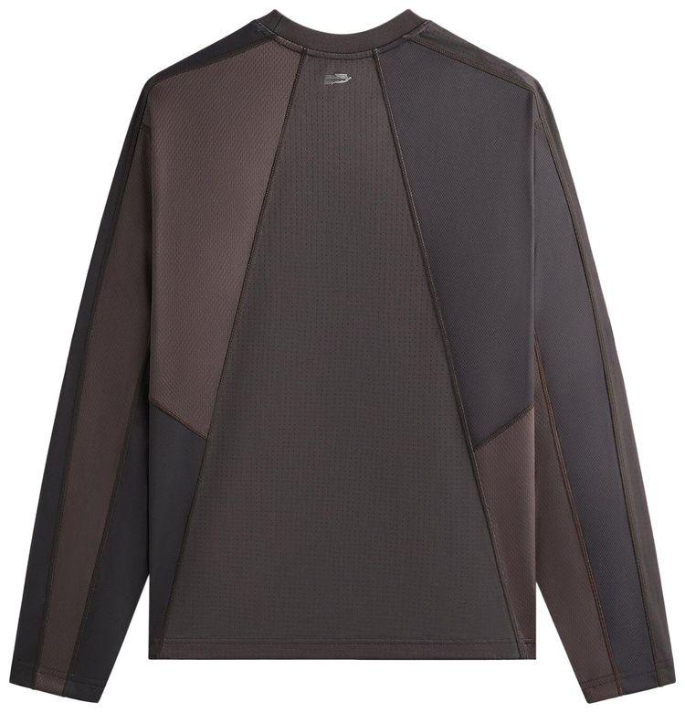 Kith Long Sleeve Panelled Otto Tee Kindling