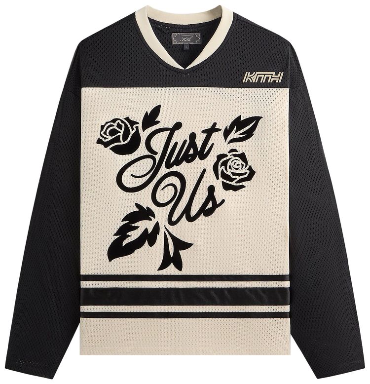 Kith Malik Long Sleeve Mesh Jersey Sandrift