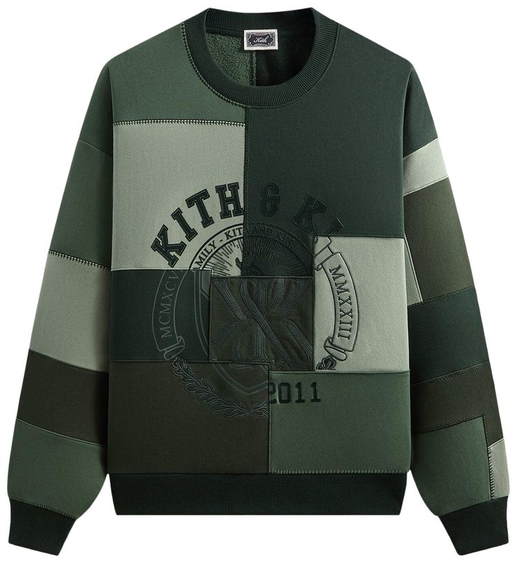 Kith Patchwork Fleece Nelson Crewneck Stadium