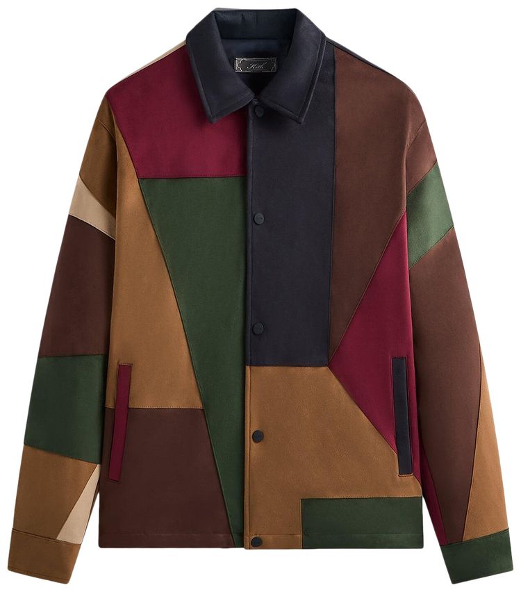 Kith Microsuede Patchwork Pirlo Jacket Nocturnal