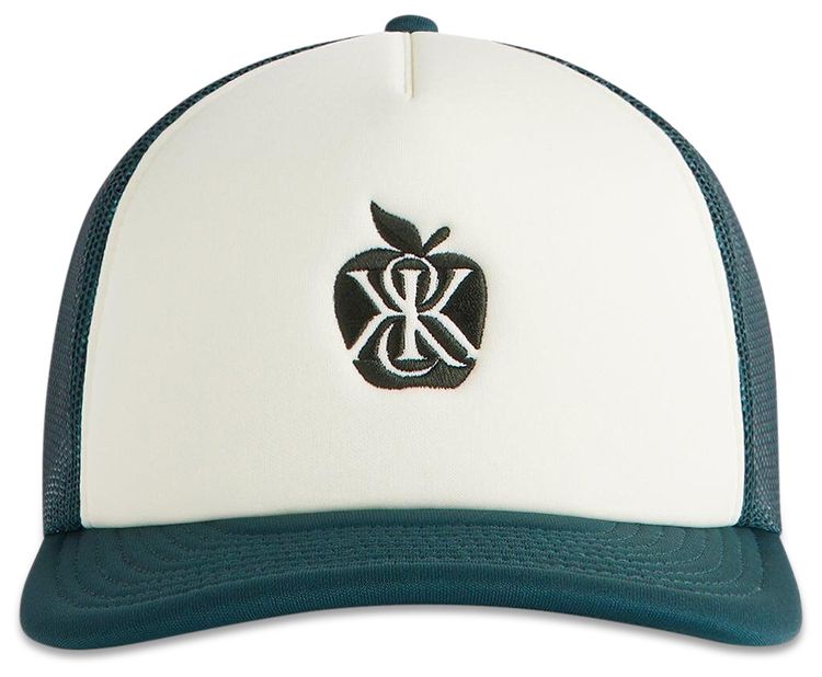 Kith Poly Foam Apple Crest Embroidery Nolan Trucker Hat Stadium