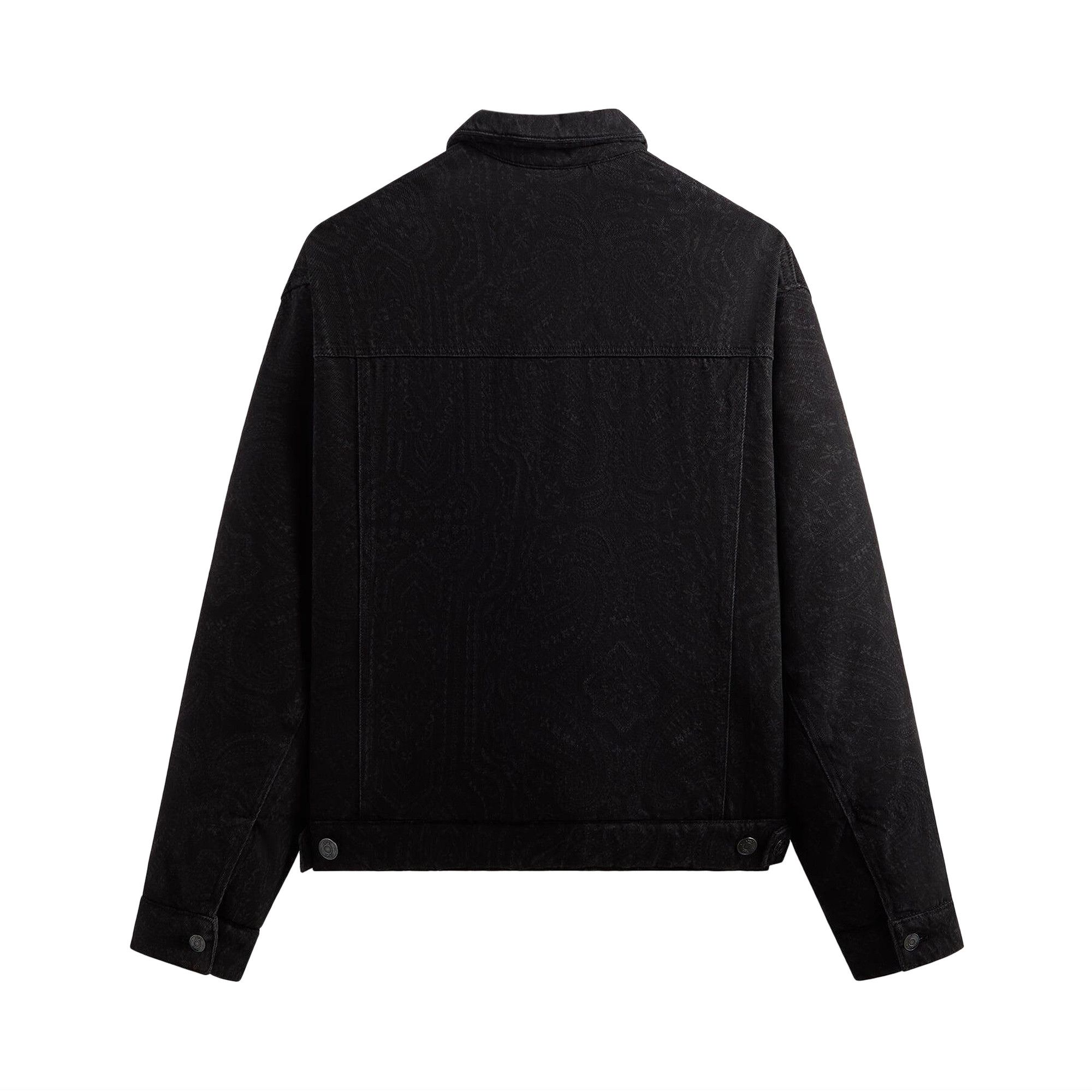 Buy Kith Puffed Jase Denim Jacket 'Black' - KHM010954 001 | GOAT