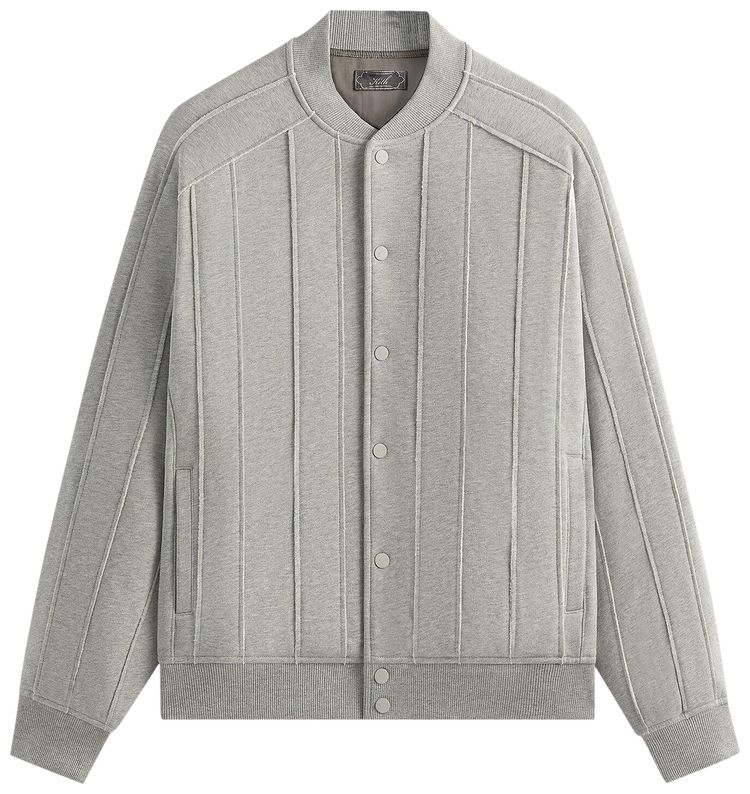 Kith Marvin Bomber Jacket Mid Heather Grey