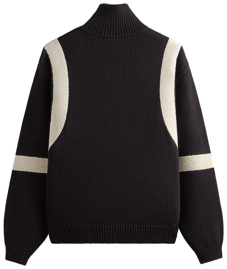 Kith Racer Quarter Zip Wyona Sweater Black